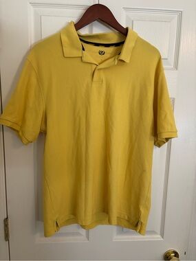 Club Room Yellow Men's Polo Shirt